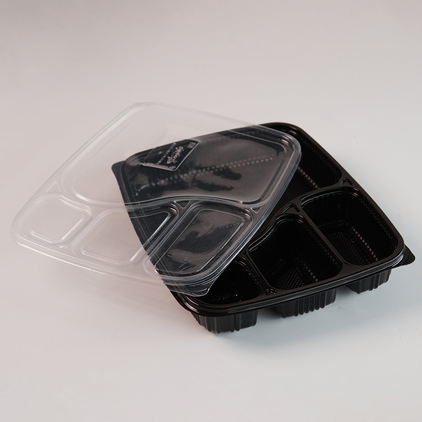 4 CP PLATTER BLACK WITH LID