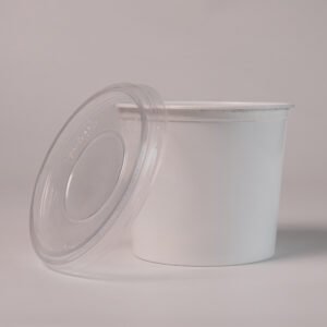 CONTAINER 750ML (MILKY/BLACK)