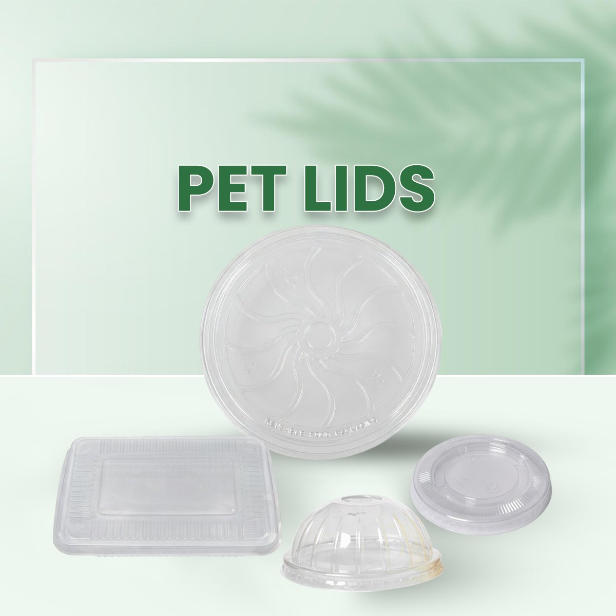 PET LIDS