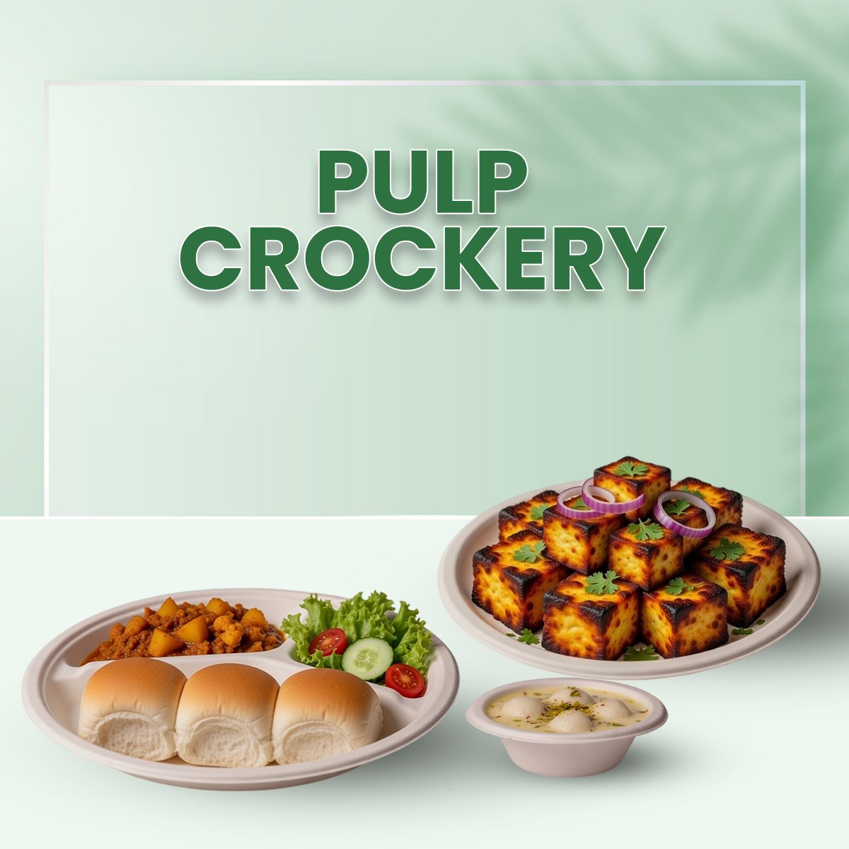 ECO GREENWARE PULP CROCKERY